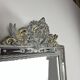 Large Venetian Swan Mirror, 19th Century Murano Glass, Beveled 133