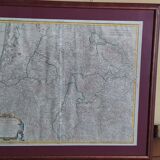 Carte ancienne de Guyenne par de Vaugondy vers 1753