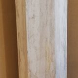 Pair of travertine columns with cut sides 1970