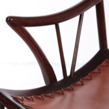 Liberty & Co Chair with footstool design by Thebe 1950