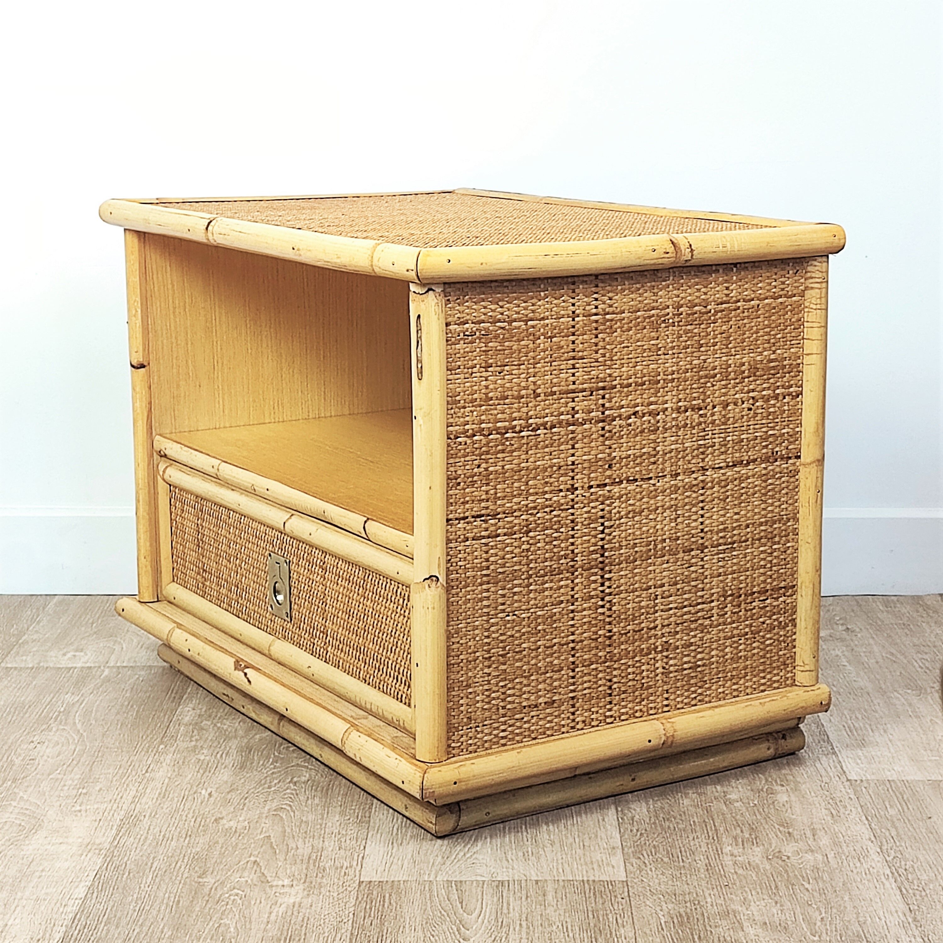 Rattan bedside Dal Vera