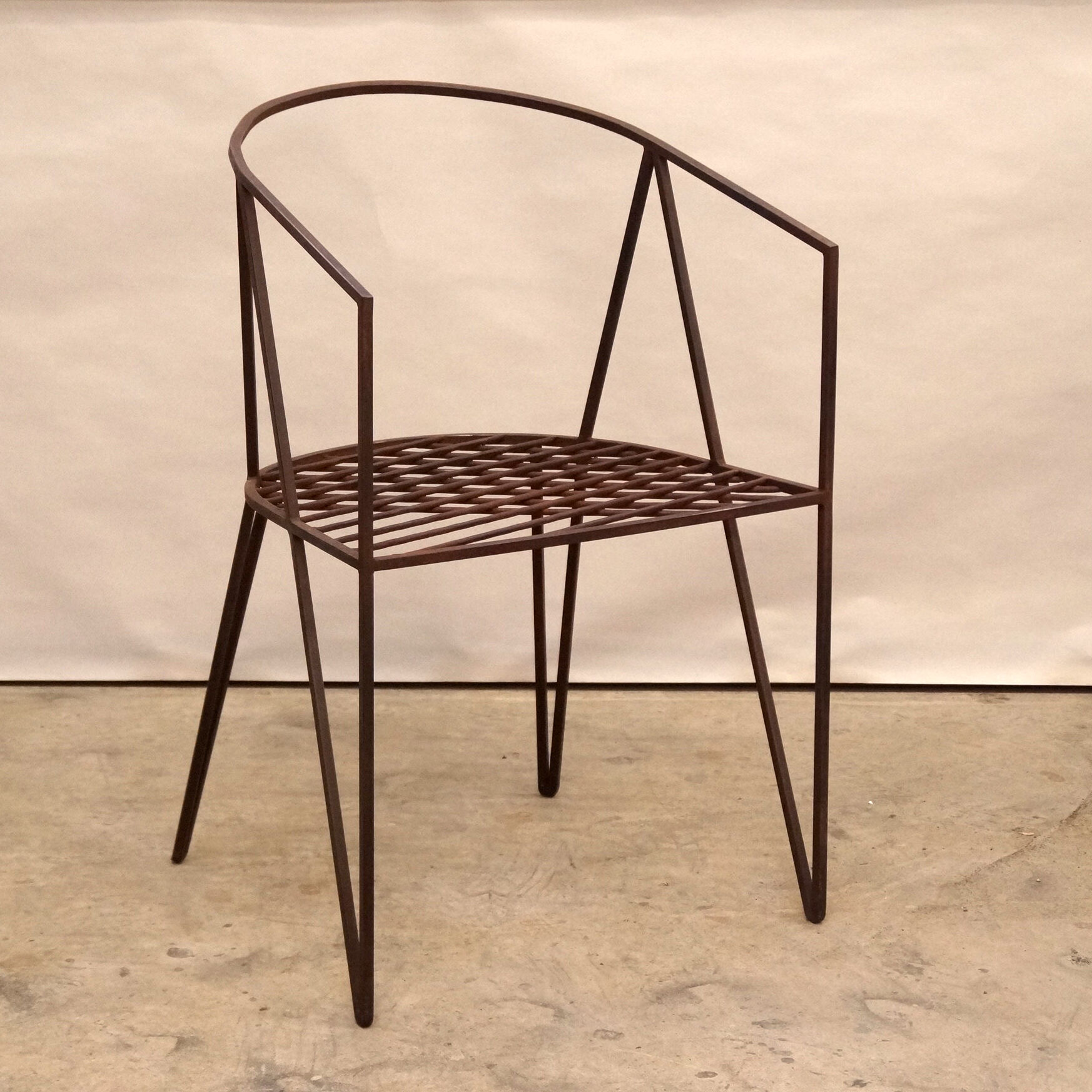 Garden armchair