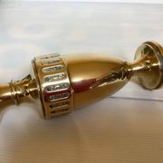 Paire de vases en laiton