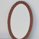 Oval rope mirror  1960s