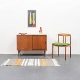 Chaise danois Bramin, teck, refait à neuf