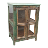 Vitrine ancienne vitrée en bois