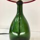 Lampe verre soufflé vintage