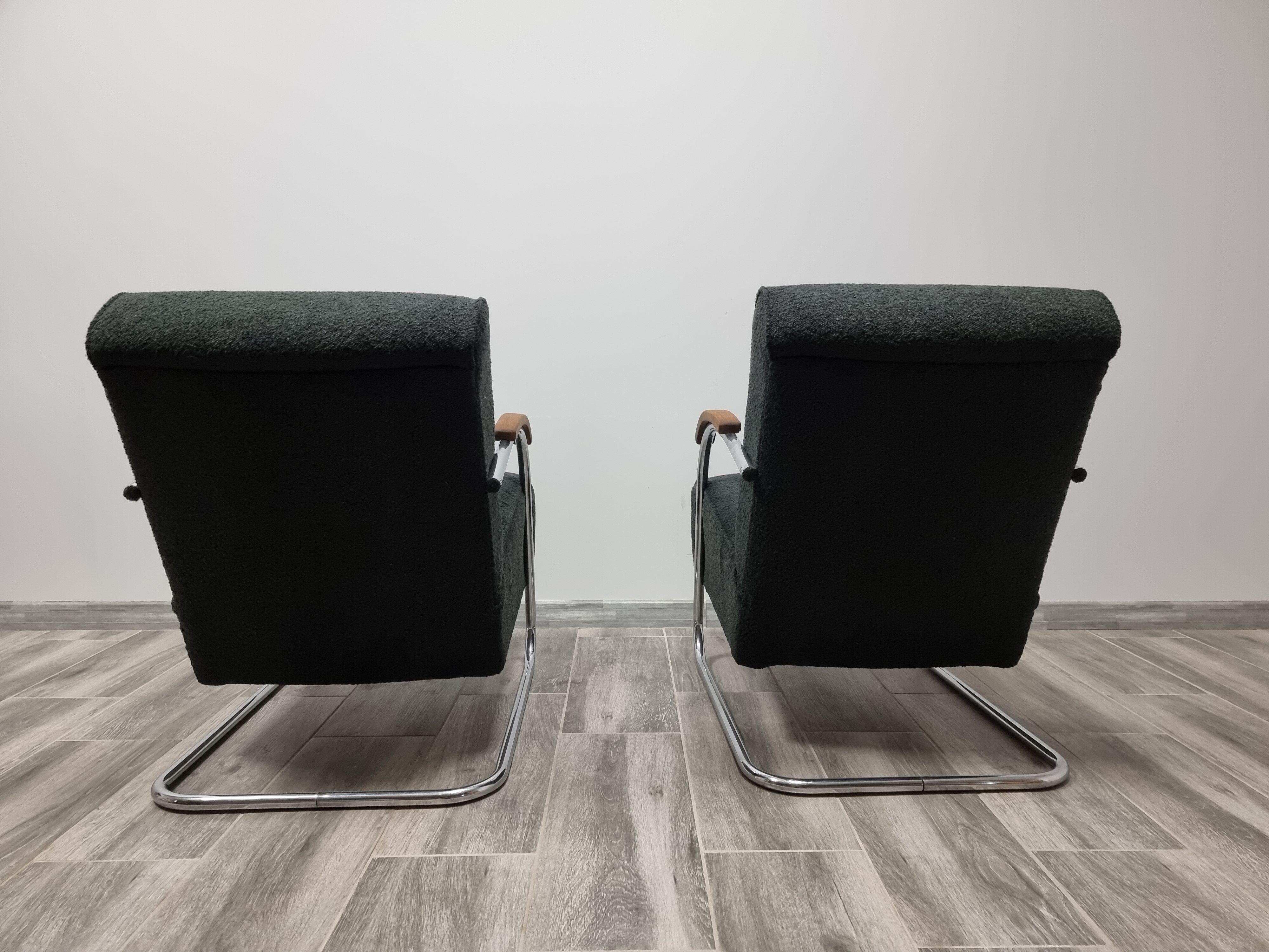 Bauhaus armchairs from Mücke Melder