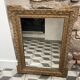 Gilded mirror in wood and stucco, 19th century, 60x88cm