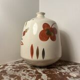 Ceramic vase with crackled enamel - Gustave Asch