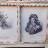 Paravent fin XIX ème de style Louis XVI