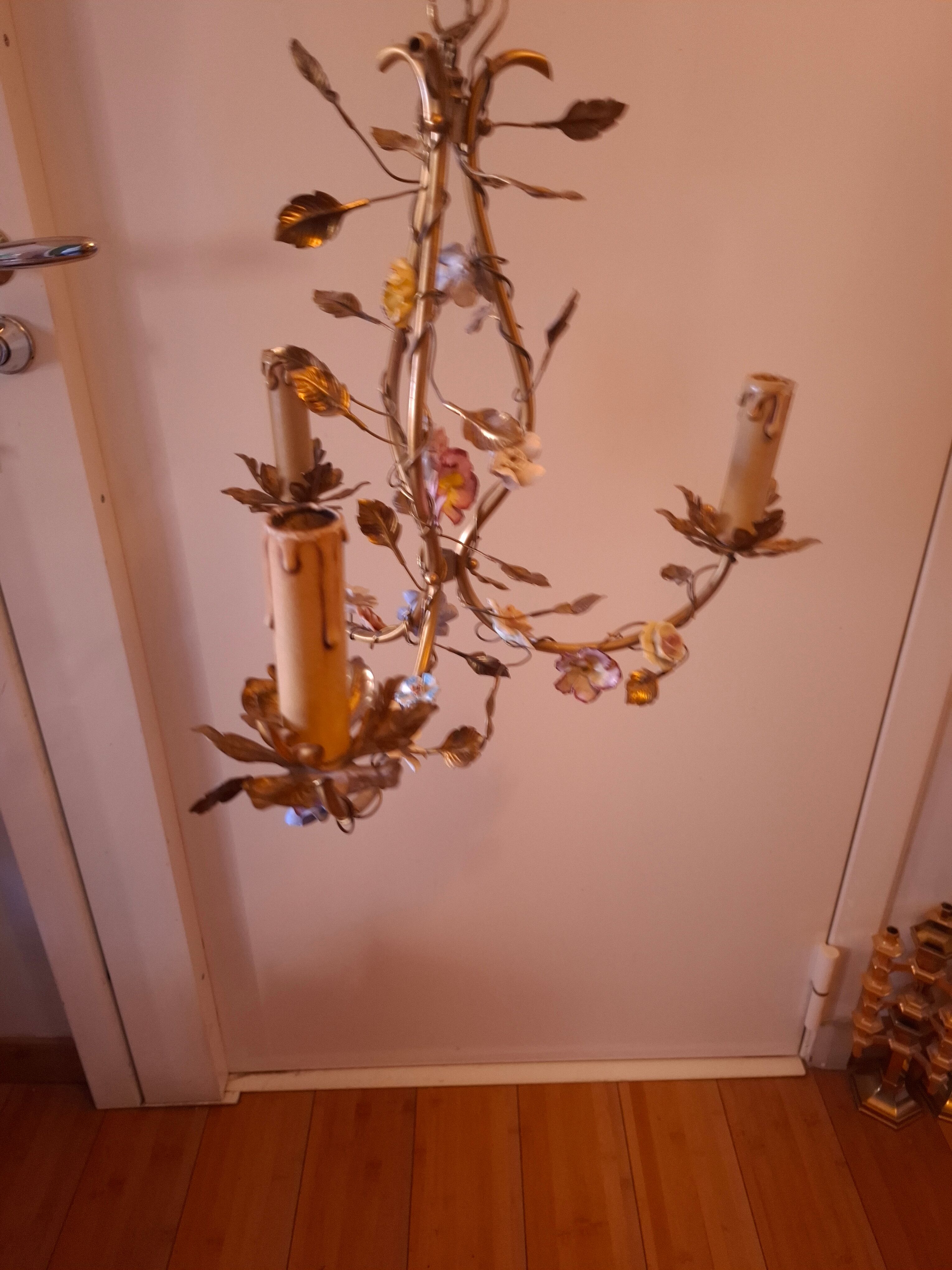 Lustre flower decoration