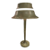 Art deco table lamp, jean perzel (73cm) no. 516 bronze opaline glass 1936