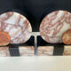 Art Deco marble bookends