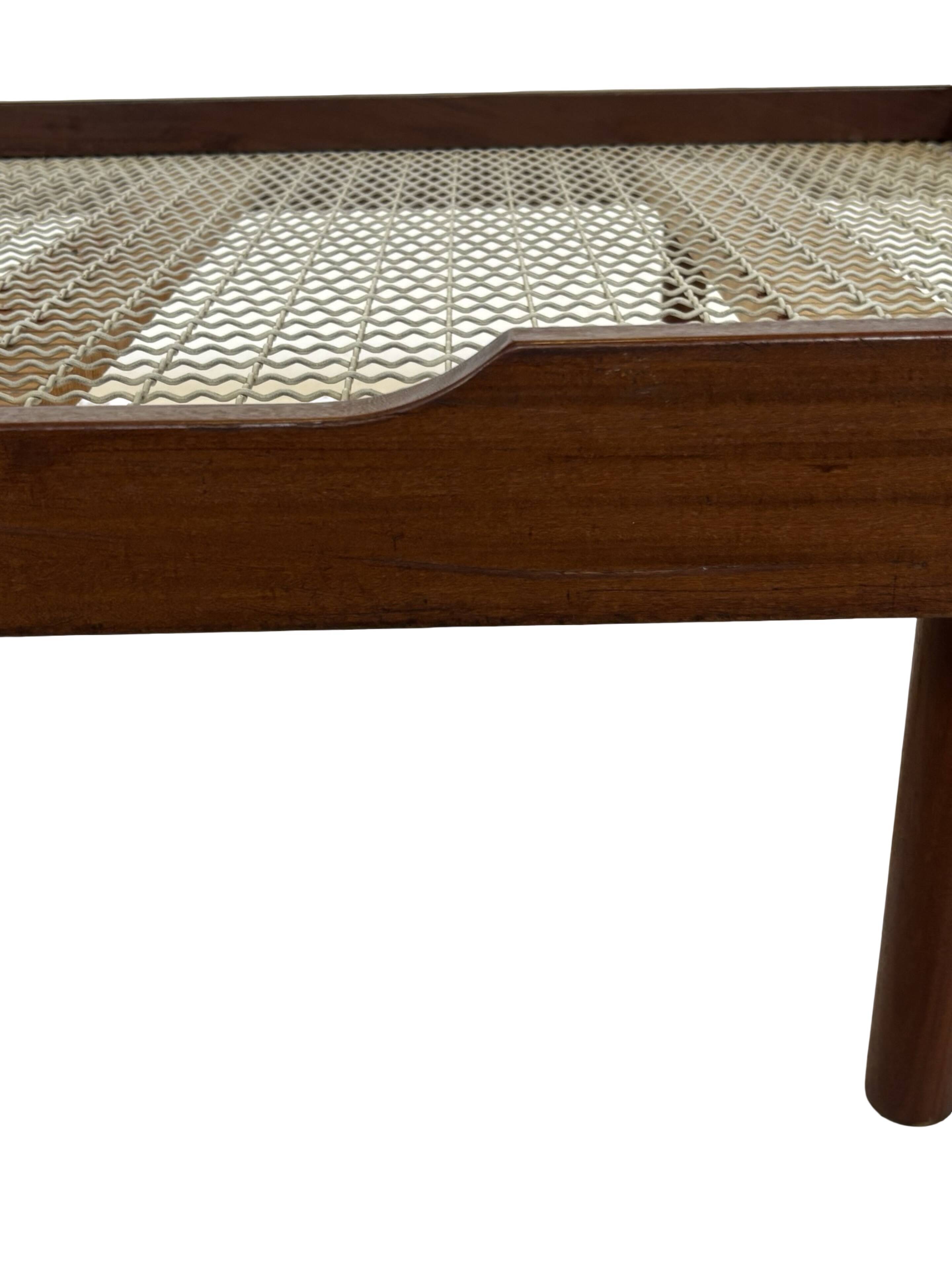 Vintage daybed minimalist design in Teak 1960s