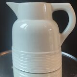 Art Deco Pichet Longwy, Celadon Green. 1930s-1940s.