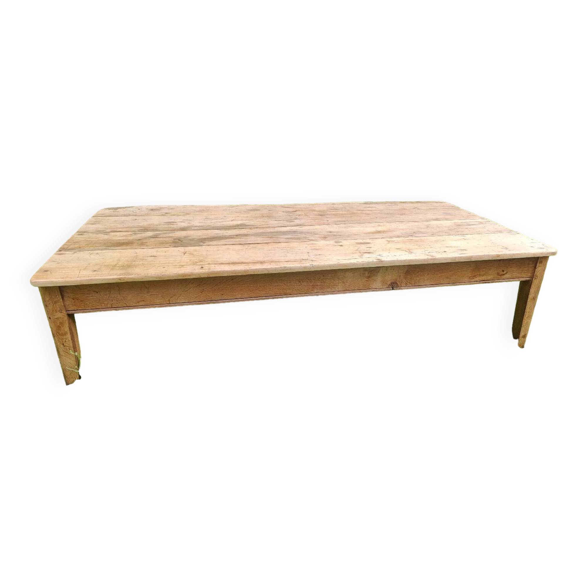 Very large old coffee table