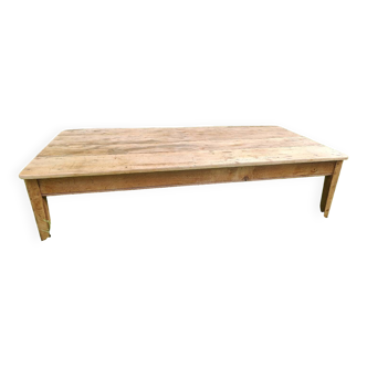 Very large old coffee table