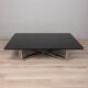 Table en verre vintage des années 60 mod. 784 design G.Frattini pour Cassina