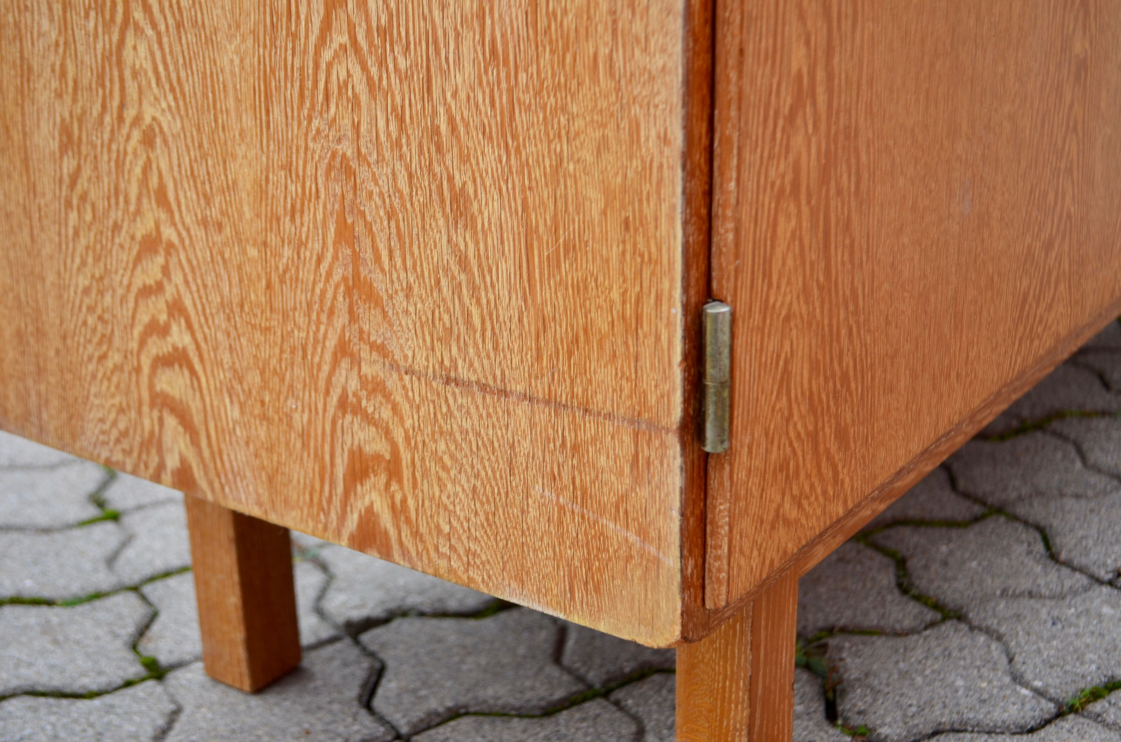 Mid century danish 60s sideboard white oak