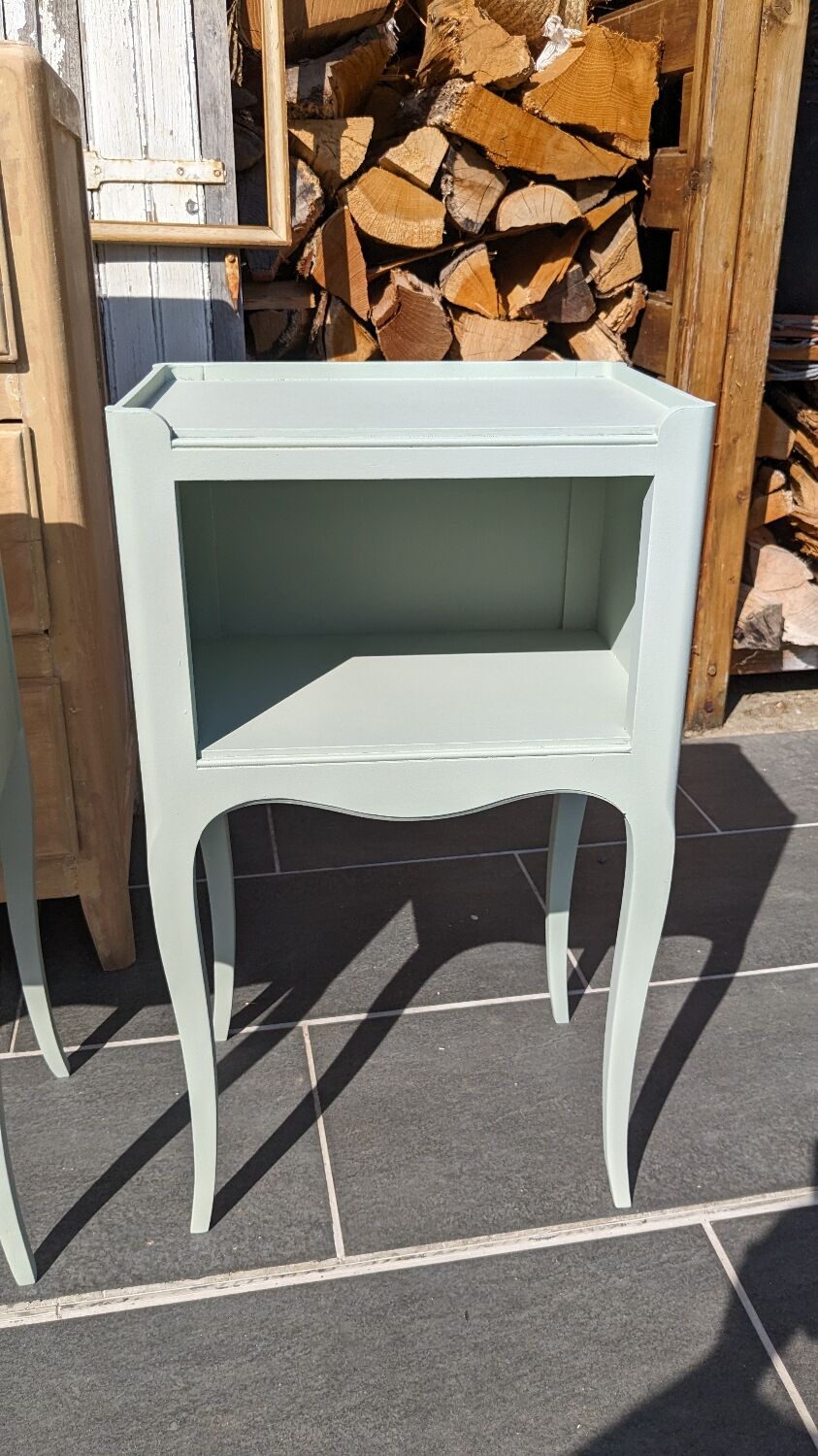 Pair of Louis XV style bedside tables