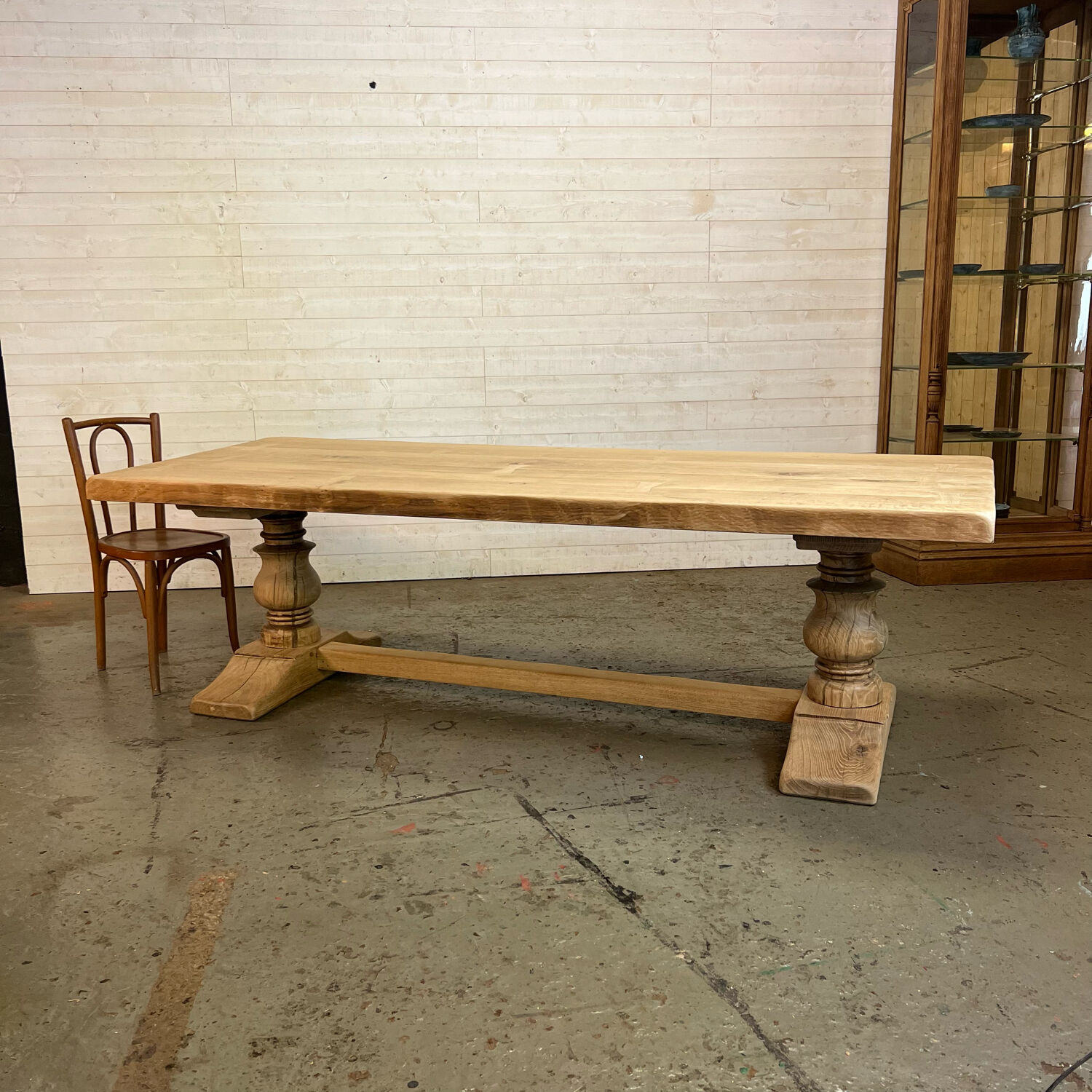 Table de ferme monastère en chêne