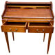 Bureau à cylindre Louis XVI en merisier