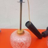 Set of 3 metal and glass suspensions