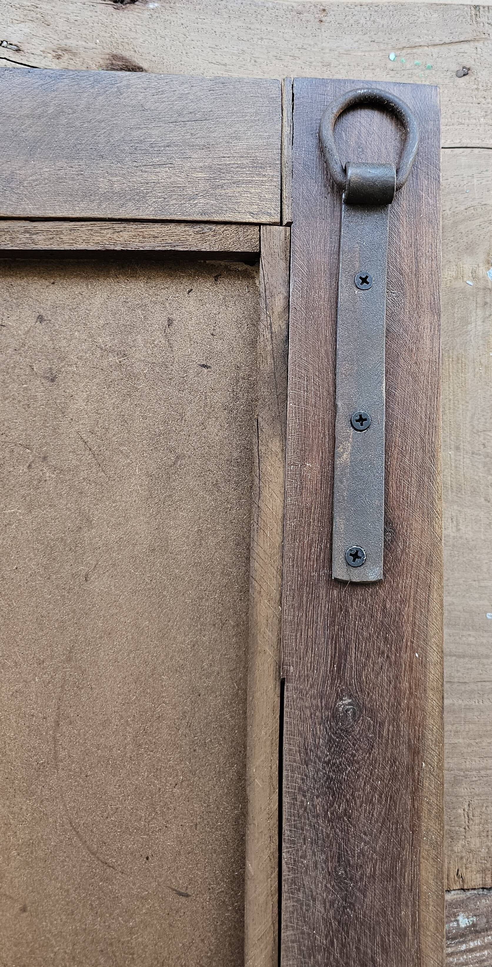 Teak mirror from Burma