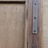 Burmese teak mirror