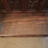 Neo-Gothic chest bench from the late 19th century