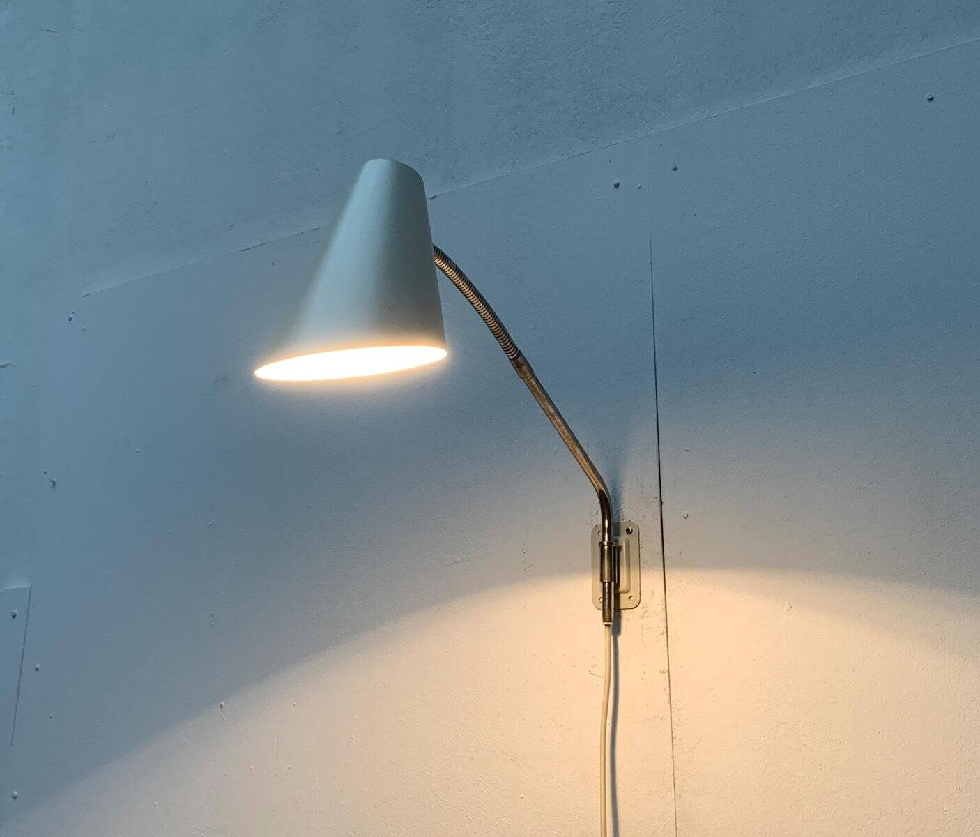 Mid-century German wall sconces by Kaiser Leuchten, set of 2.