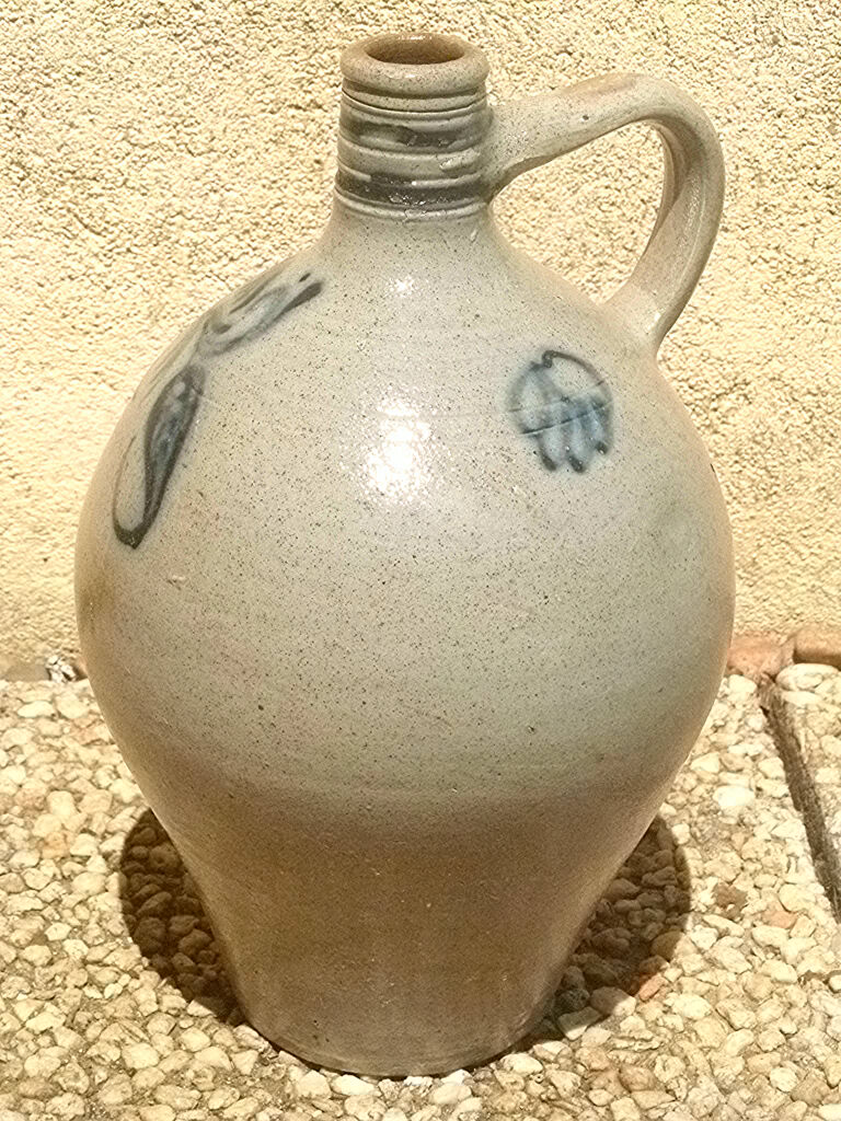 Alsace stoneware jug from Betschdorf