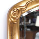 De Knudt Jugendstil wall Mirror Belgium 1970s
