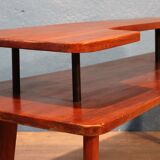 Table low double trays 60 years