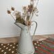 Enamelled milk jar