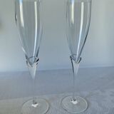 Rosenthal Crystal Champagne Flute Duo