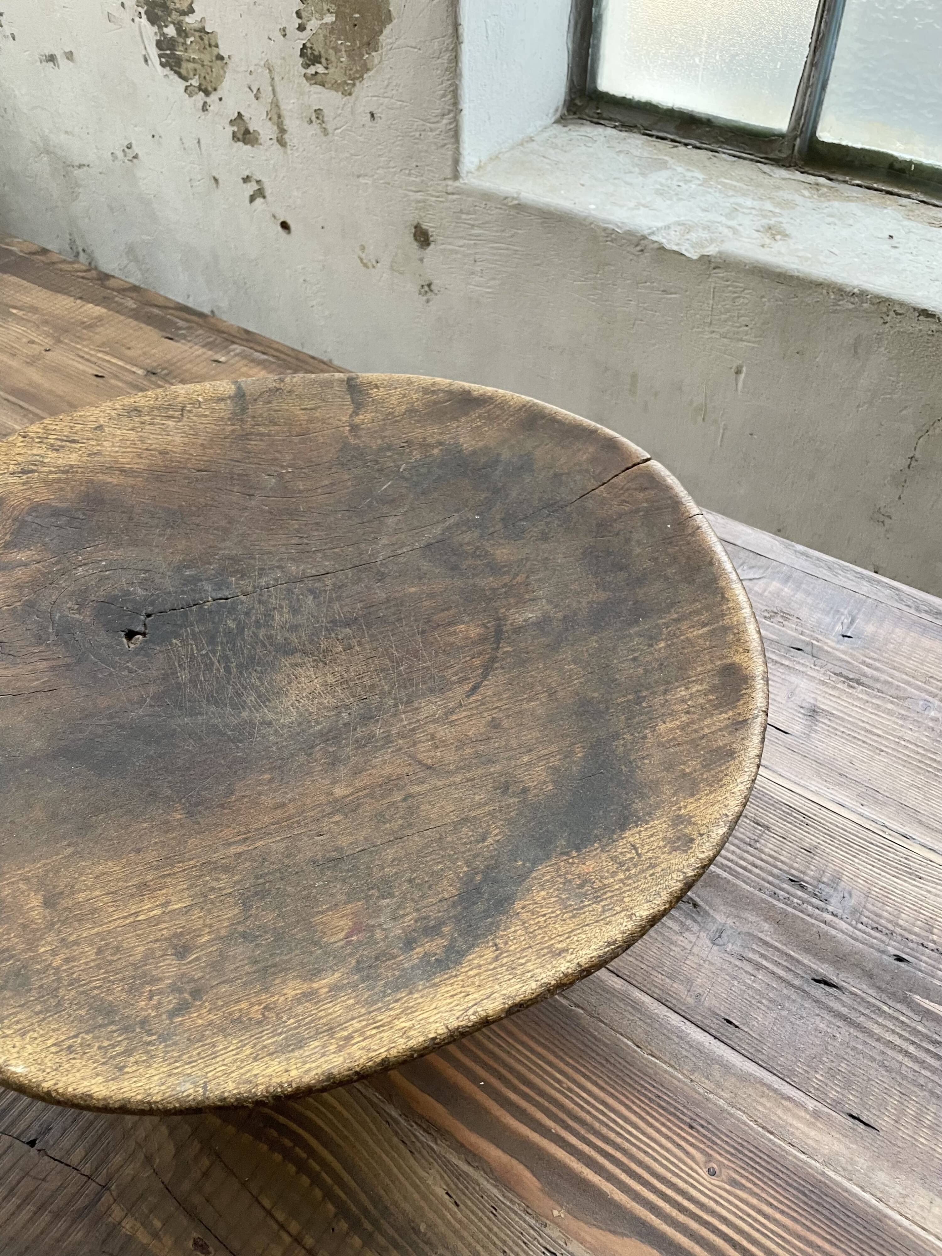 Mid-20th Tuareg wooden dish