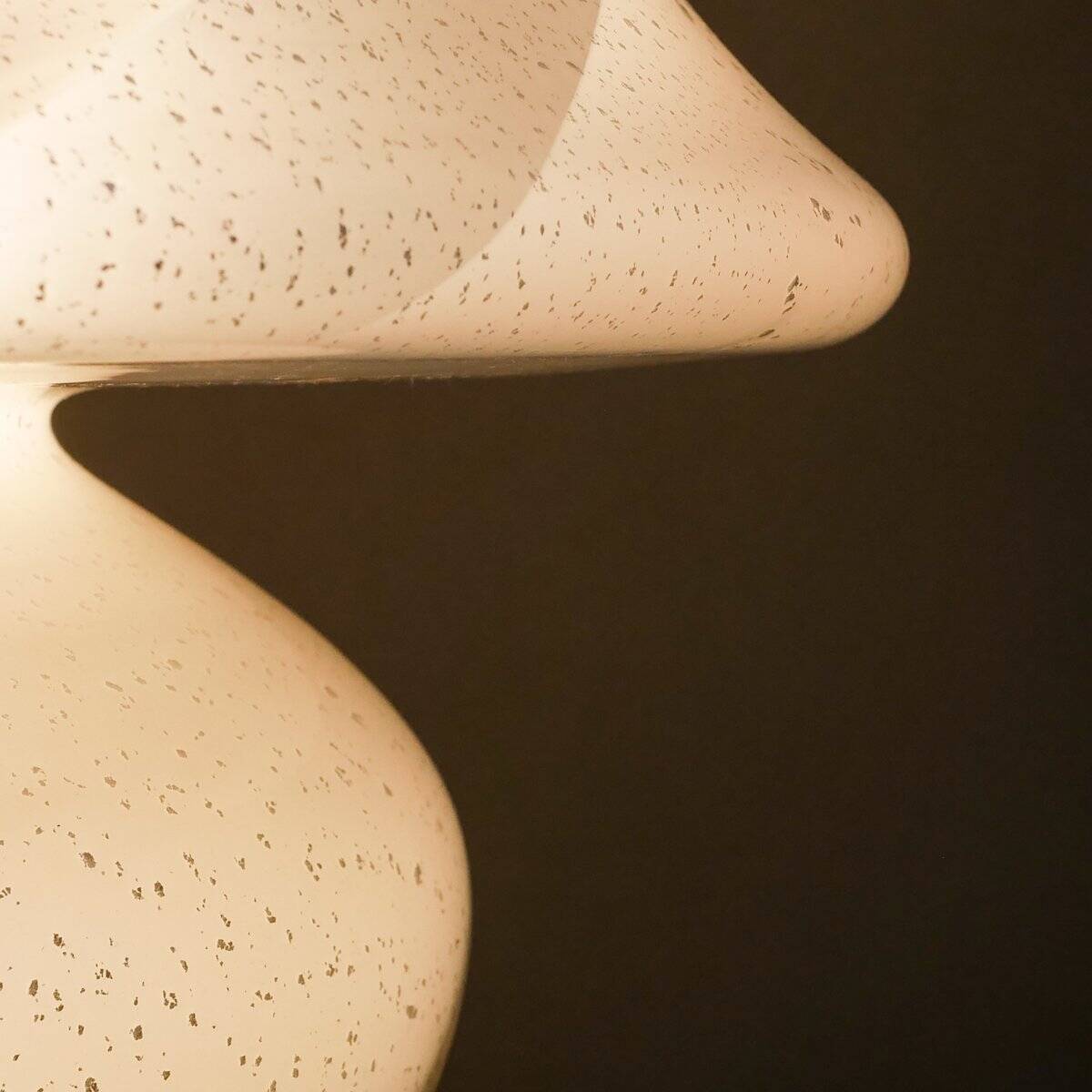 Lampe de table Mushroom en verre de Murano par Manifattura di Murano, années 70