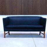 Classic Danish Two-Seater Sofa by Ole Wanscher for A.J. Iversen, 1960s