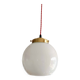 Suspension opaline vintage 1950
