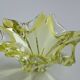 Jaroslav Taraba Art Glass Ashtray Bowl, Lednické Rovné Czechoslovakia
