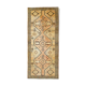 Persian Cream Tribal Runner Rug Handwoven Long Wool Carpet- 130x285cm