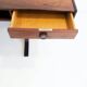 Modern mid-century wooden desk by Gianfranco Frattini for Bernini