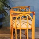 1-seat rattan bench 1980s