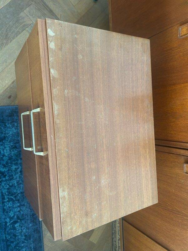 Vintage Scandinavian bedside table from the 70s.