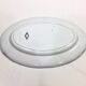 Creil and Montereau - Oval flat in faience model Flora