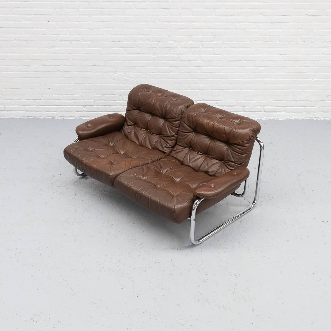 Borkum Two-seater Sofa by Johan Bertil 1970s