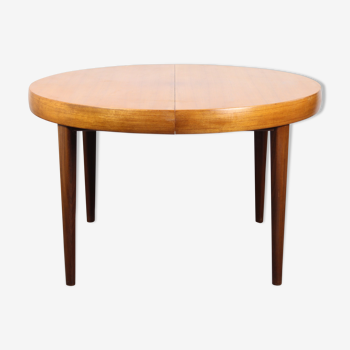 Scandinavian teak round dining table