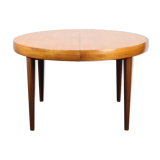 Scandinavian teak round dining table